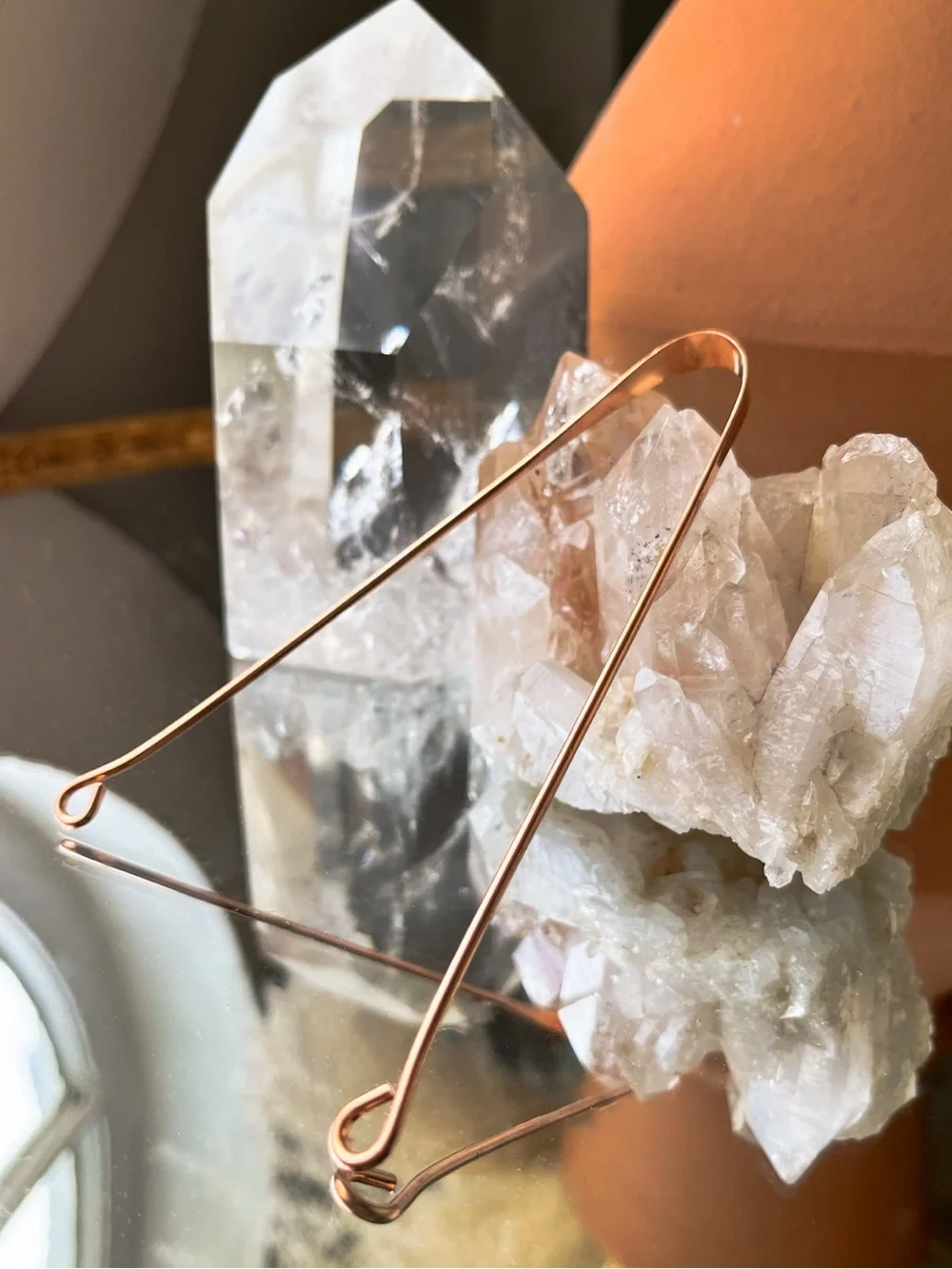 Copper Dinacharya Set · Neti Pot · Tongue Scraper · Jala Neti · Living Ritual
